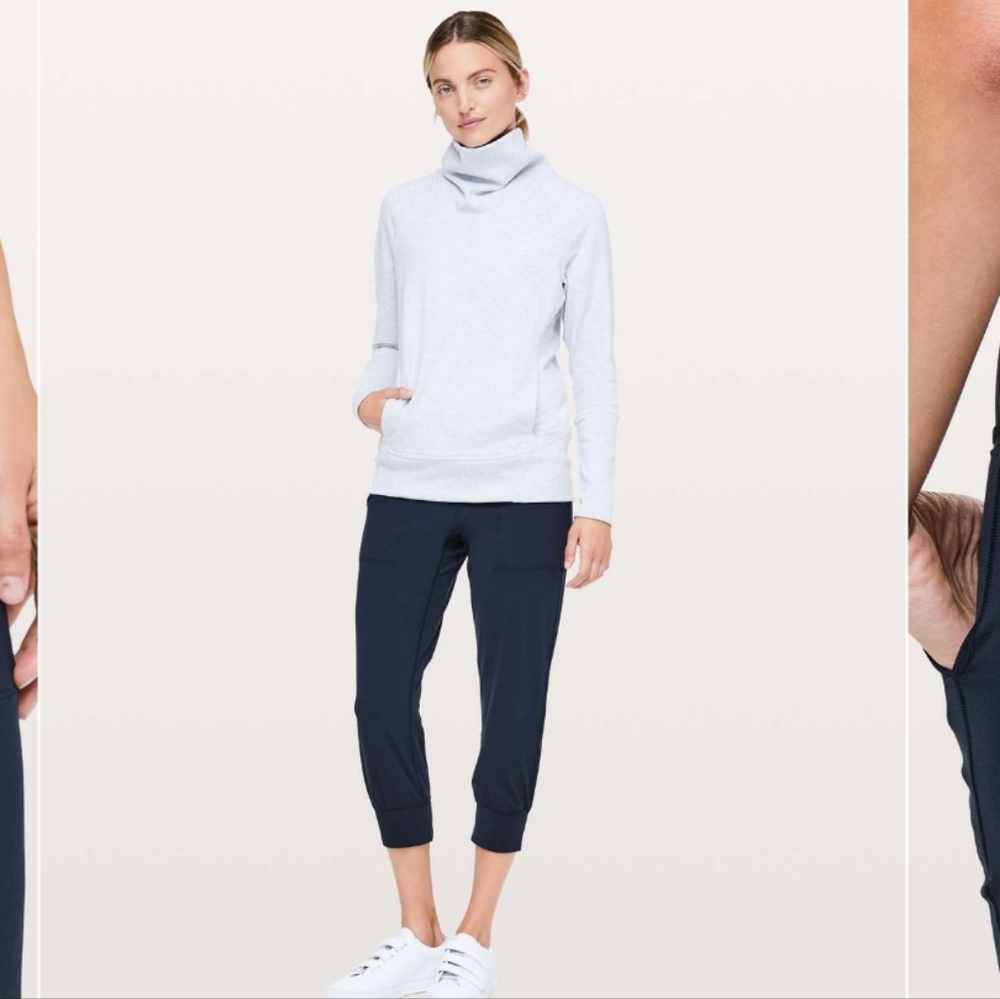 Lululemon Align Jogger Crop *23" True Navy high rise